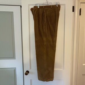 Men's Camel Corduroy Pants